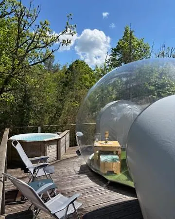 Luxussátor Bulle Transparente